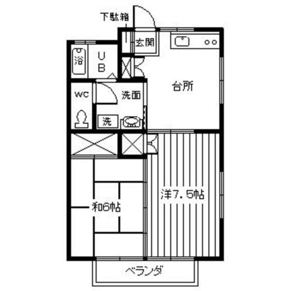 パレス富士の間取り