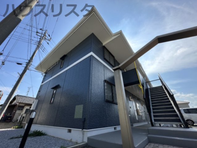 【本庄市児玉町吉田林のアパートの建物外観】