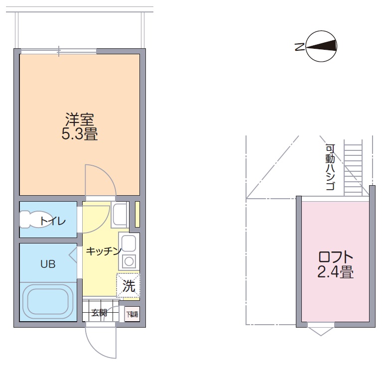 ソルティ元住吉の間取り