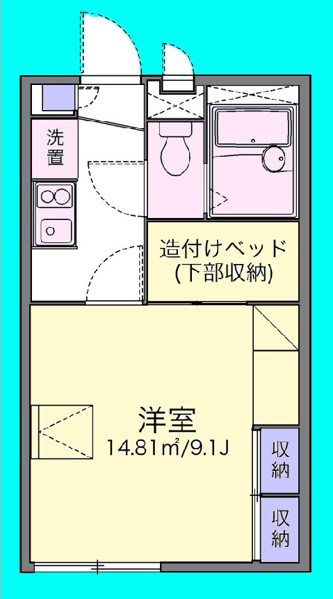 Ｆｏｎｔａｉｎｅの間取り