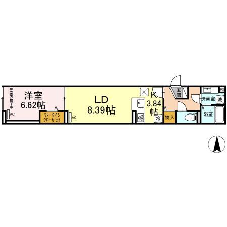 グラナーデ高野台の間取り