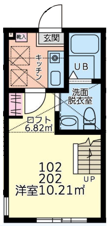 デンプシーヒルの間取り