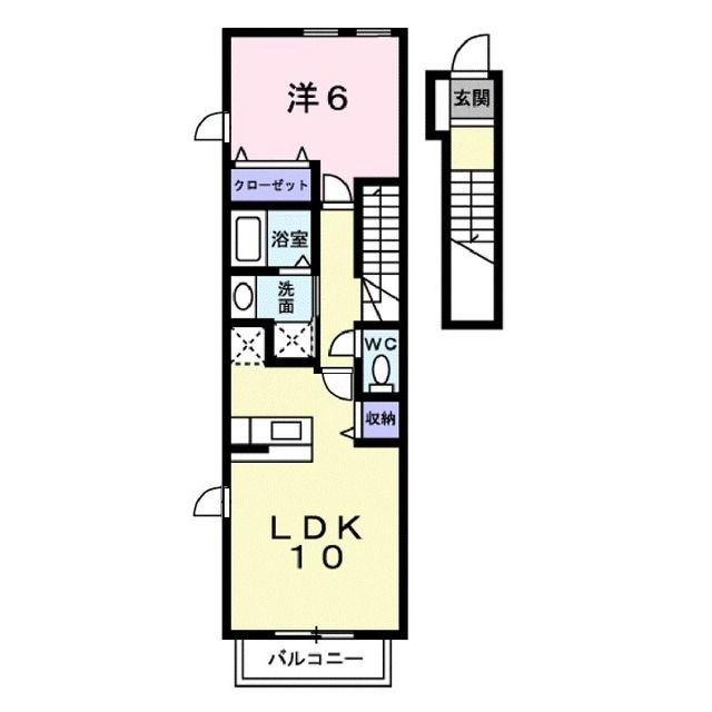 【サンヒルズの間取り】