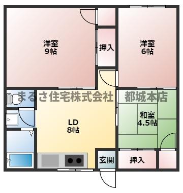 ワシントンハイツの間取り