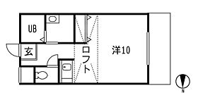 第２ガーネットハウス　Ｂの間取り