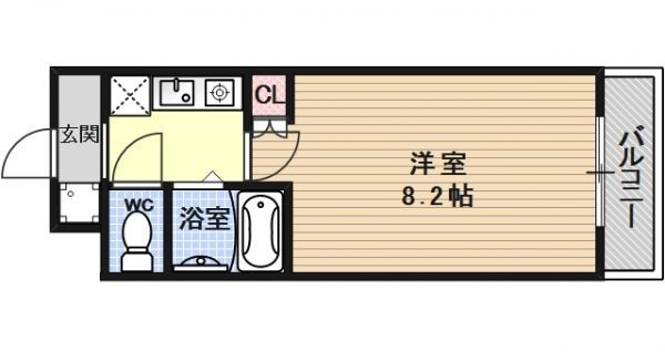 メゾン・ド・エクレールの間取り