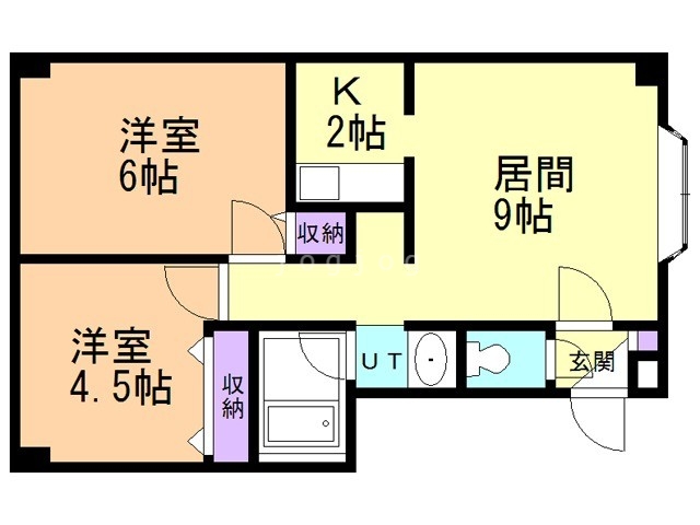 セトル西岡の間取り