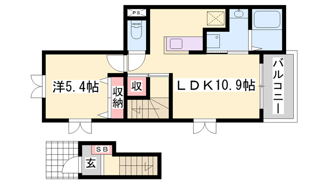 エスタ・シオンの間取り