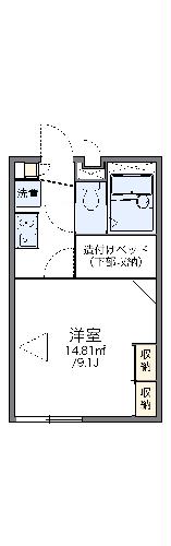 レオパレスコパンIIの間取り