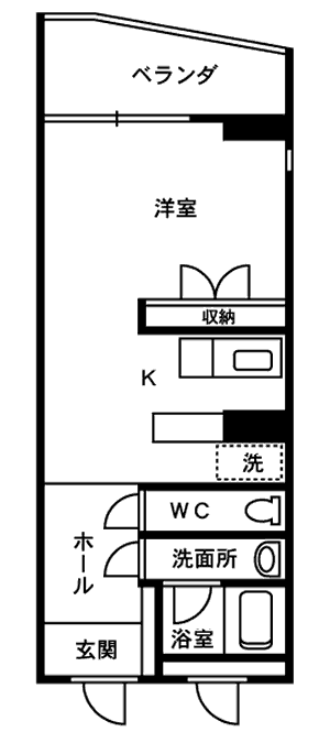 ヴィラ　サンタマリアの間取り