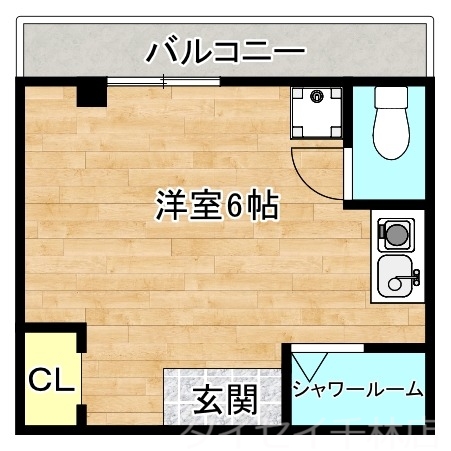 【守口市滝井元町のマンションの間取り】