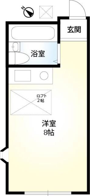 横浜市金沢区大道のアパートの間取り