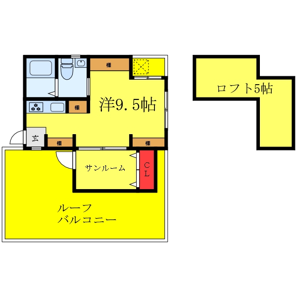 ニスモ田端新町第三榎ビルの間取り