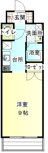 刈谷市井ケ谷町のマンションの間取り