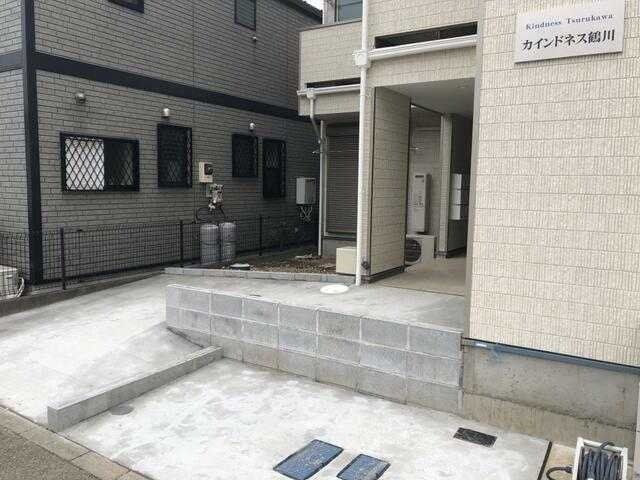 町田市大蔵町のアパートの建物外観