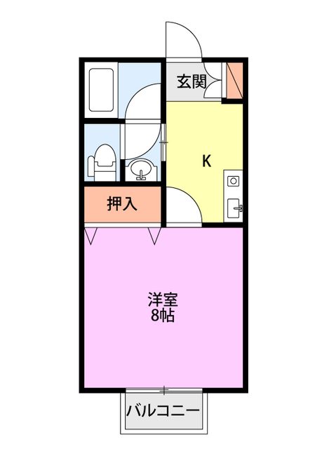 プロムナードの間取り