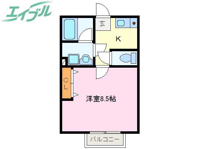 サニーヒル玉城の間取り