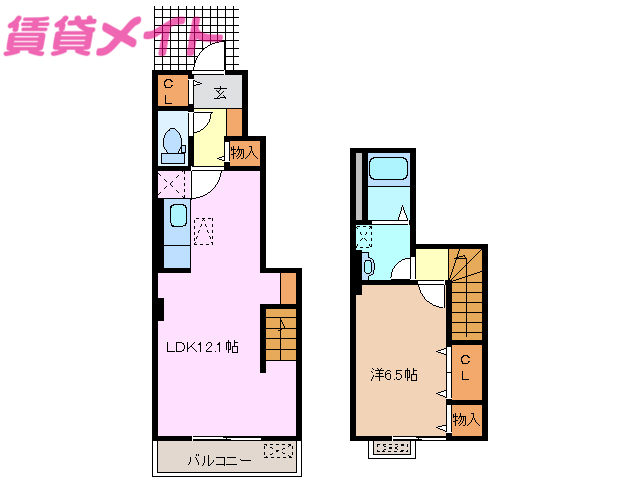 Ｆｉｏｒｅ・Ｊの間取り