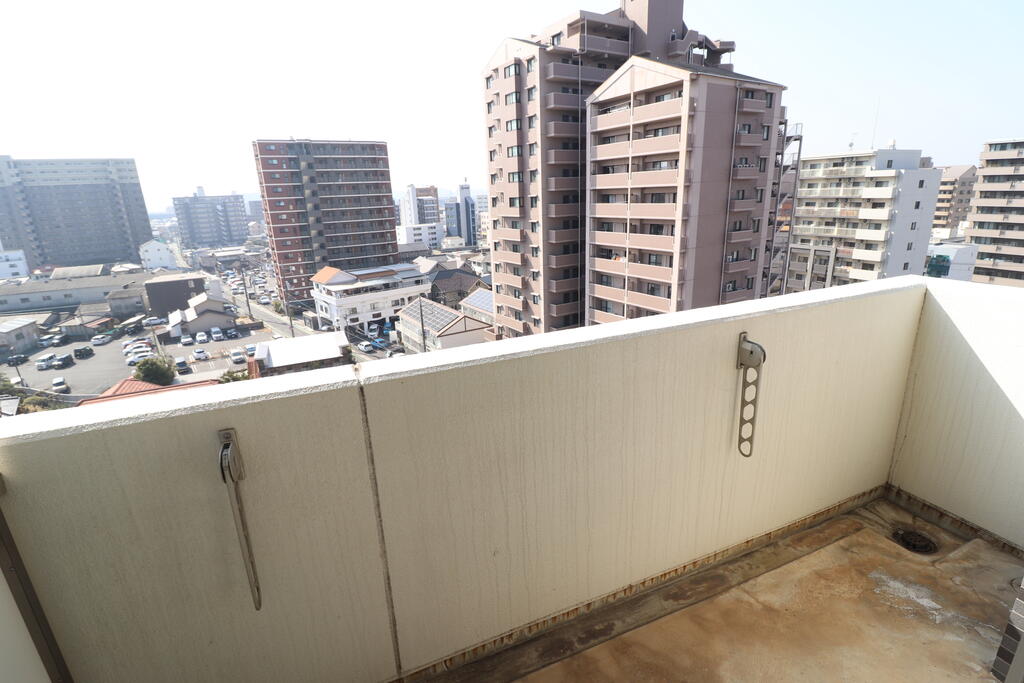 バルコニー　バルコニーからの眺望