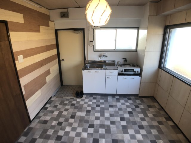 その他設備　二口ガスコンロ