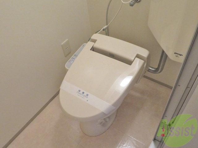 トイレ　トイレにはウォッシュレットが付いております