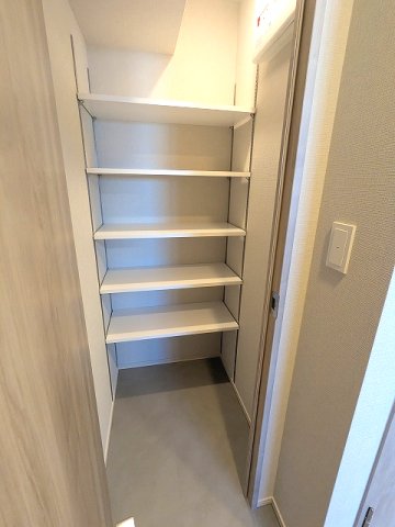玄関　キャリーケースも収納可能なシューズインクローゼットです