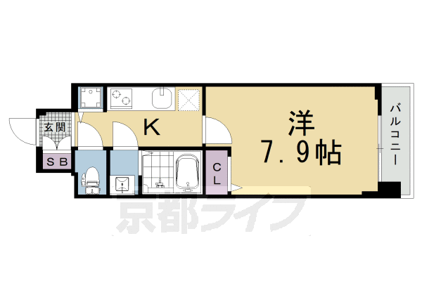 ファステート京都洛南エリーゼの間取り写真
