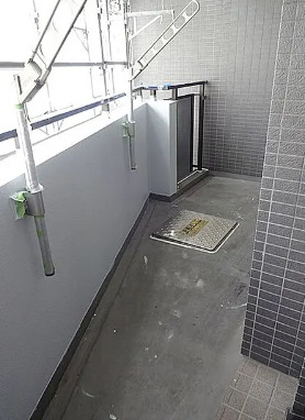 バルコニー　写真は同タイプ住居です