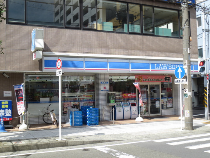 コンビニ　ローソン藤沢辻堂店（コンビニ）まで400m