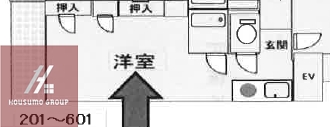 第2エンシンハイツの間取り写真