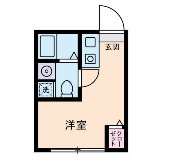 アムス早稲田の間取り写真
