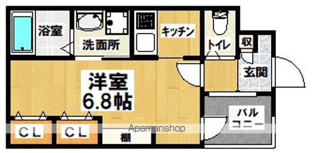 南海本線 堺駅 徒歩20分 4階建 築3年の間取り写真