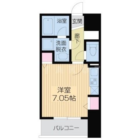 レジデンス本町の間取り写真