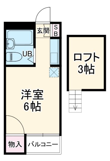 アップルハウス三ツ沢南町の間取り写真