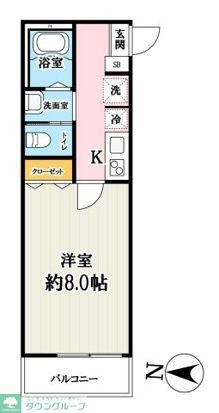 キャメル北小岩2の間取り写真