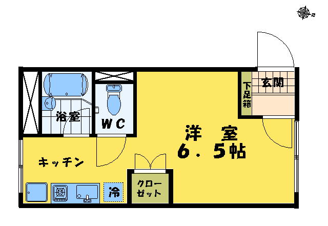 エスポワールの間取り写真