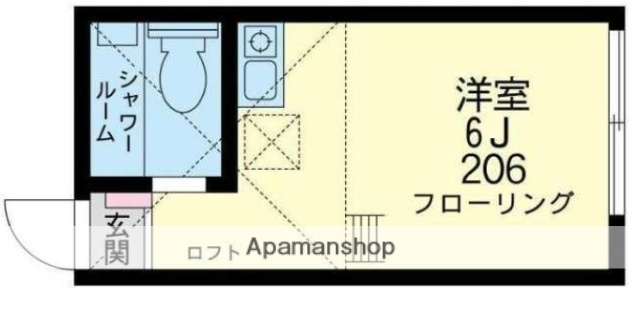 京急本線 京急鶴見駅 徒歩13分 2階建 築12年の間取り写真