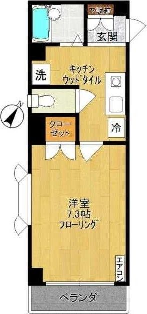 エスカレントIIIの間取り写真