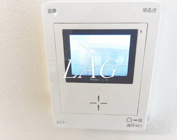 セキュリティ　モニター付きインターホンです。