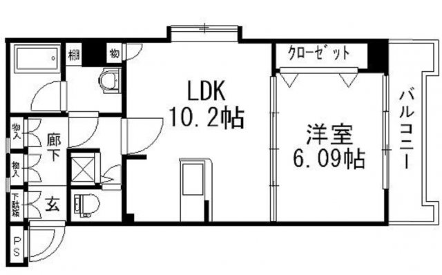 リベラいわきの間取り写真