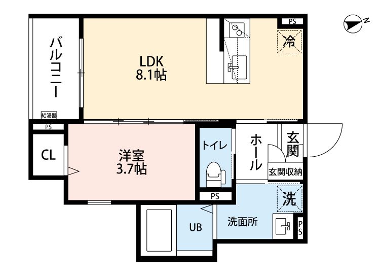 robot home 東本町の間取り写真