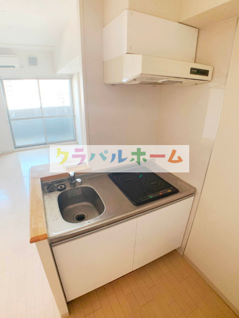 キッチン　２口ＩＨコンロ