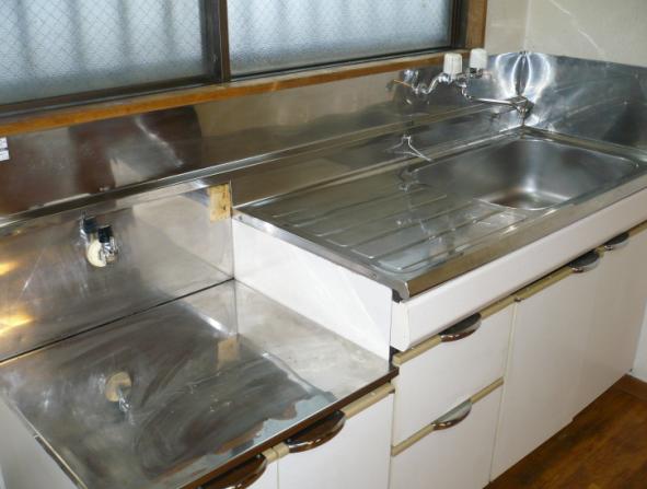 京王線 北野駅 徒歩7分 3階建 築38年のキッチン写真