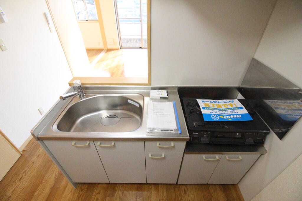 眺望　キッチンスペースです♪