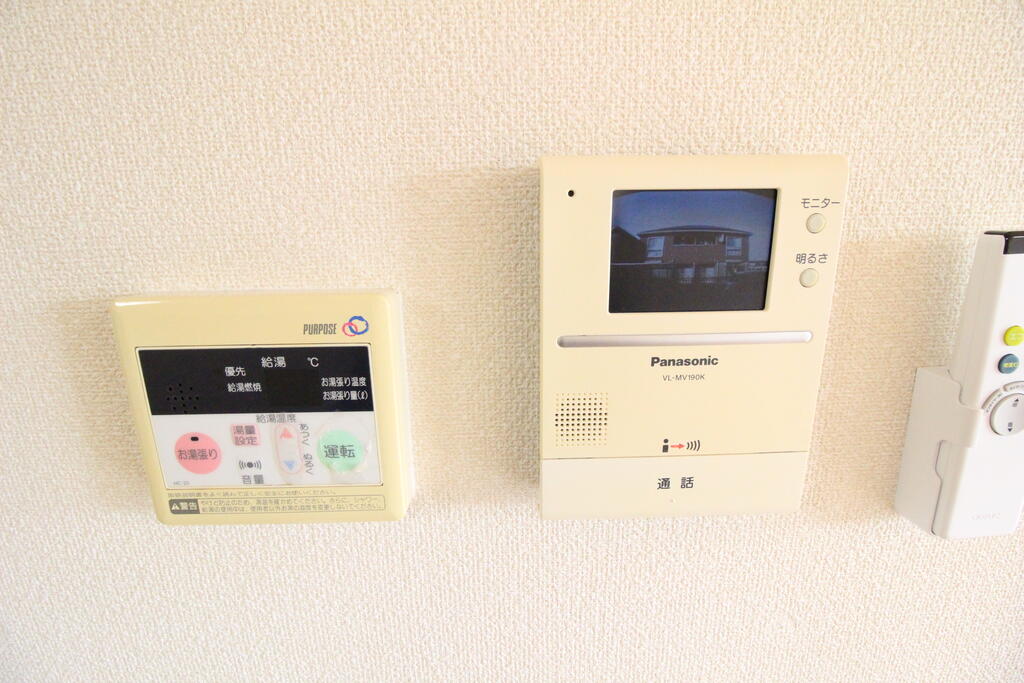 セキュリティ　安心のモニターフォン♪