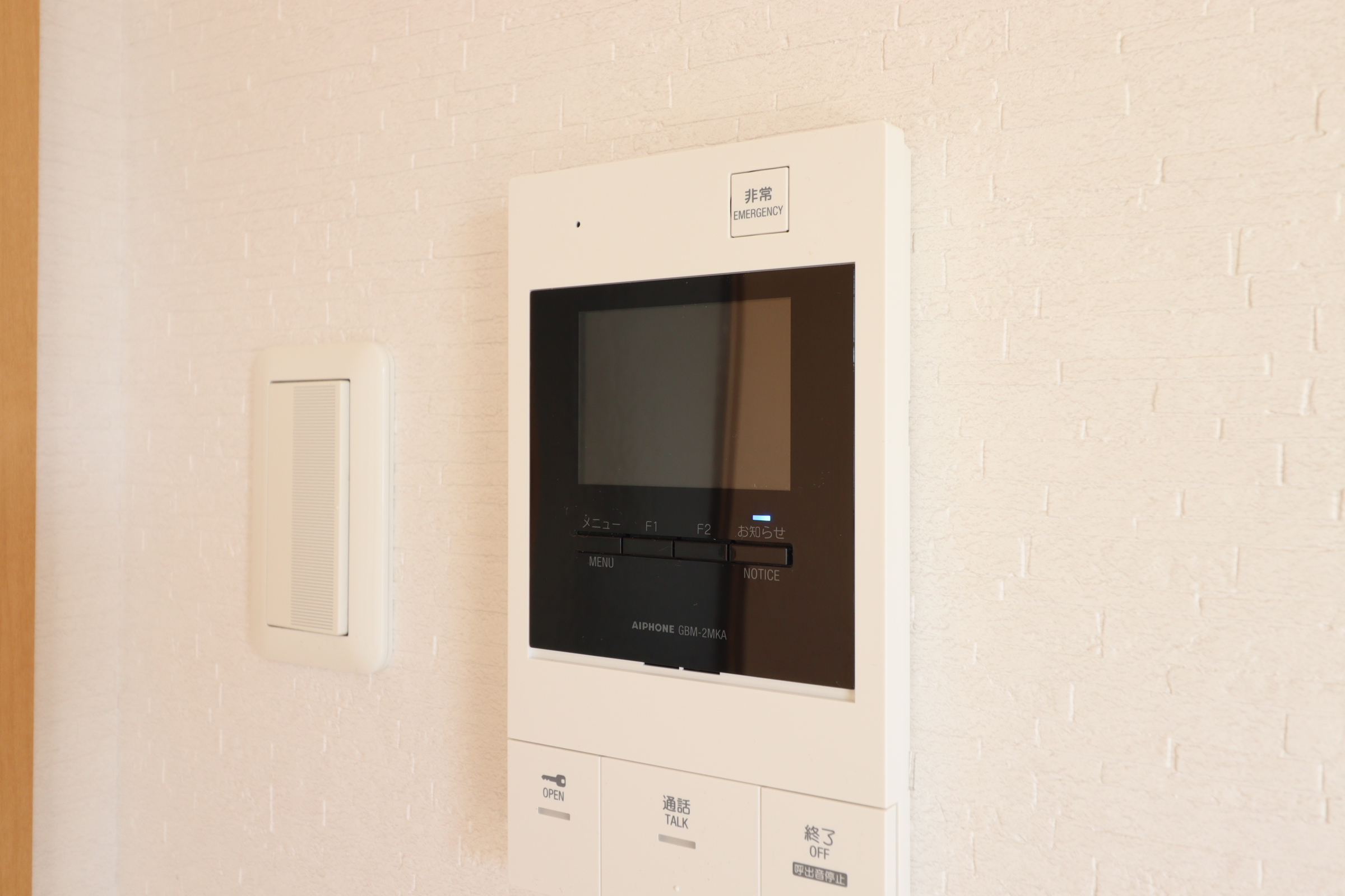 セキュリティ　TVモニター付インターホン