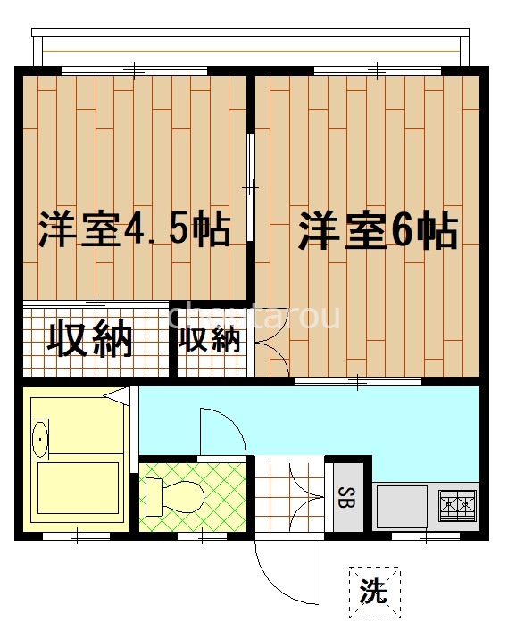 コーポ高橋の間取り