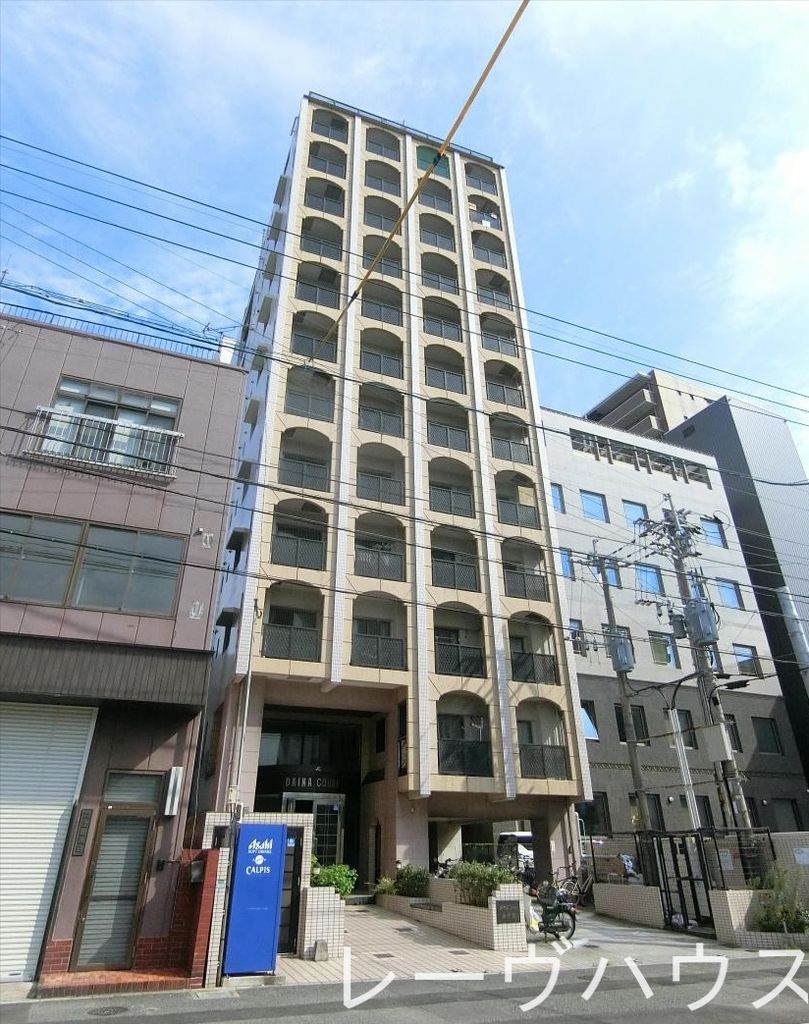 福岡市博多区千代のマンションの建物外観
