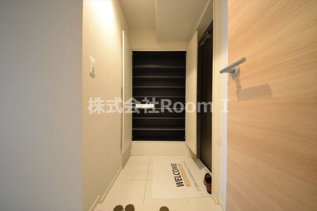 玄関　ゆったりとした玄関です