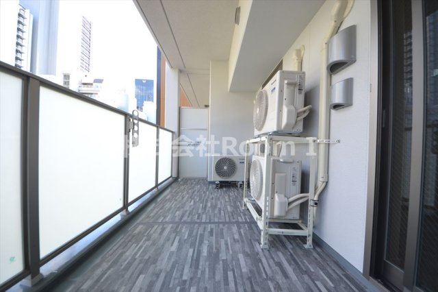 バルコニー　落ち着いた時間を過ごせるバルコニーです